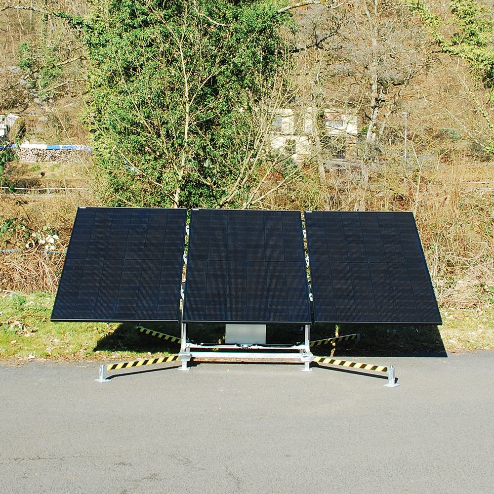 offen-Solarrack